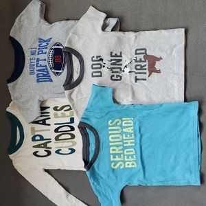 Bundle of 4 Carter's Sleep Shirts 2T